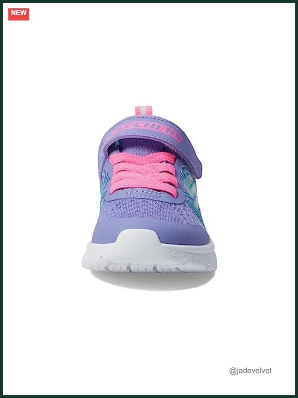Lightweight Mesh and Synthetic Sneaker with Adjustable Strap